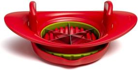 img 1 attached to Efficient tomato slicing and wedging made easy with Chef'n Hot House Tomato Slicer and Wedger, Red!