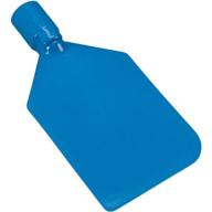 🧼 vikan 70113 blue nylon stiff paddle scraper with 6" l x 4.5" w blade: efficient cleaning tool for various surfaces logo