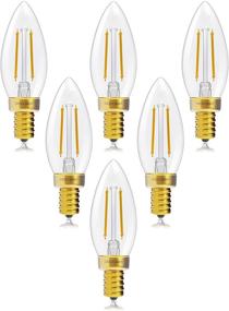 img 4 attached to 💡 DECO LIGHT Candelabra Base LED Bulb - Equivalent Wattage