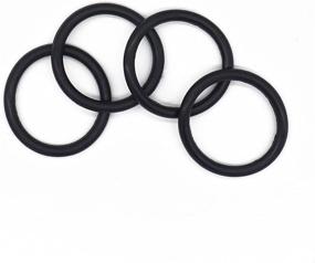 img 4 attached to AOIT 4-Pack Rubber O Rings for Quick Release Bumper Fender Fastening