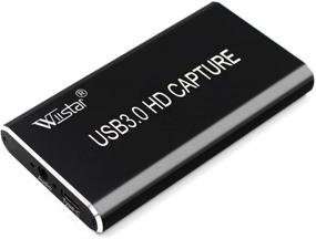 img 4 attached to Wiistar USB видеозахватная карта: HDMI в Тип С USB 3.0 донгл для захвата видео и аудио с разрешением 1080P60FPS, запись игр Xbox PS4, стриминг прямого телевизионного вещания