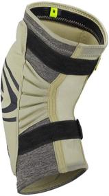 img 2 attached to 🌵 IXS Unisex Flow Zip Breathable Moisture-Knee Pads: Camel, Large - Supportive Knee Compression Sleeve for Men & Women, Wicking Protection Guards - Youth & Adult Knee Gear