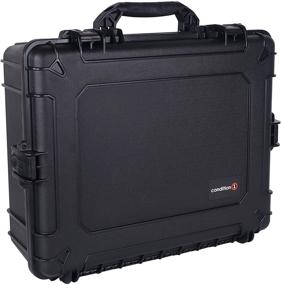 img 3 attached to 🧳 Durable and Waterproof 25" XL Protective Hard Case with Foam – TSA Approved, IP67 Rated Watertight Dust-Proof and Shock-Proof Portable Trunk Carrier