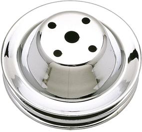 img 1 attached to Trans Dapt 9605 Chrome 2 Groove Pulley