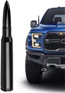 высококачественная замена антенны hakanio для ford f150 f250 f350 raptor dodge ram 1500 2500 3500 - улучшенная производительность (черный) логотип