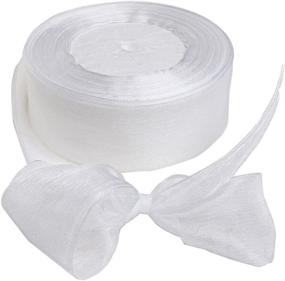 img 4 attached to Pengxiaomei Shimmer Organza Ribbons Decorating Crafting
