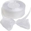pengxiaomei shimmer organza ribbons decorating crafting logo