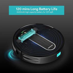 img 1 attached to 🤖 Deenkee Upgraded Robot Vacuum: 2000PA Suction, 120Mins Runtime, 6 Cleaning Modes - Perfect for Pet Hair, Carpet, and Hard Floors