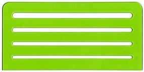 img 1 attached to 📐 Rapidesign Lettering Aid Template, Set of 4 Different Inches (1/8, 5/32, 3/16, 1/4), 1 Each (R925)