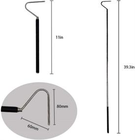 img 2 attached to 🔧 Convenient Stainless Extension Retractable Handling: Your Portable Solution