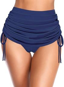 img 2 attached to SHEKINI Swimdress Drawstring Adjustable Swimsuit Women's Clothing in Swimsuits & Cover Ups