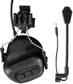 img 1 attached to ATAIRSOFT Tactical Headset War with Unlimited Power Intercom & Waterproof Microphone - Noise-Free Communication