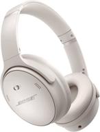 🎧 беспроводные наушники bose quietcomfort 45 с функцией подавления шума - белый дым, включен bluetooth. логотип