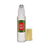 🌼 парфюмированное масло на ролике ванильный мускус - ванильное ароматическое масло nemat fragrances 10 мл / 0,33фл. oz - безалкогольные духи для женщин и мужчин. логотип