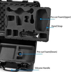 img 2 attached to 💦 Waterproof Hard Case for DJI FPV Combo and Additional DJI FPV Drone Accessories [Excludes FPV Drone and Accessories]