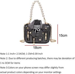 img 1 attached to JNKET Leather Motorcycle Shoulder Crossbody Women's Handbags & Wallets and Satchels