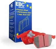 🔴 керамическая тормозная накладка ebc brakes dp31824c redstuff с превосходным контролем за пылью логотип