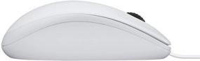 img 3 attached to 🖱️ White Logitech B100 Optical Mouse