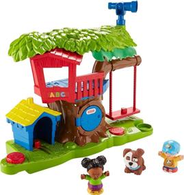 img 4 attached to Fisher Price Little People Treehouse Playset: Enhancing Children's Playtime