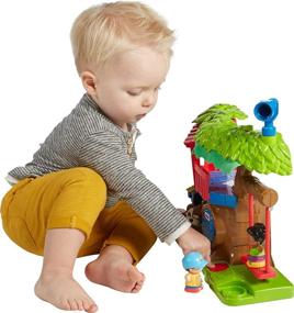 img 3 attached to Fisher Price Little People Treehouse Playset: Enhancing Children's Playtime
