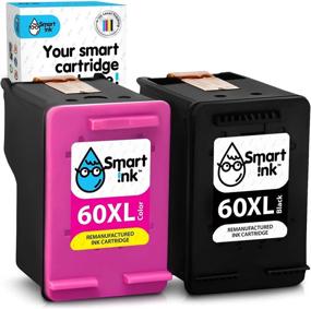 img 4 attached to 🖨️ Smart Ink Remanufactured Ink Cartridge Replacement for HP 60 XL 60XL (Black & Color Combo Pack) - Compatible with Deskjet D2530 D2545 F2430 F4440 Envy 100 110 120 Photosmart C4640 C4650 C4680 C4780 C4795