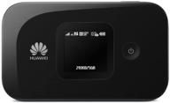 huawei e5577s-321 150 mbps 4g lte mobile wifi hotspot (europe, asia, middle east, africa & 3g worldwide) unlocked/oem/original - no carrier logo (black) logo