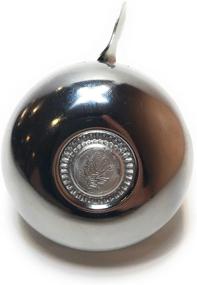 img 4 attached to 🚲 Rompak Bicycle Bell - Stunning Chrome/Silver Metal Bell, Classic Sound Ideal for Mountain & Street Bikes, Scooters, Cruisers, E-Bikes, Mopeds