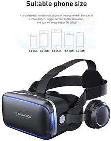 img 1 attached to Наушники с регулировкой для смартфонов с поддержкой VR.