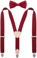 yjds heart leather boys' accessories with little suspenders for enhanced seo logo