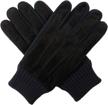 bruceriver leather touchscreen gloves size logo