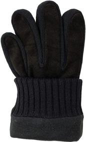 img 1 attached to Bruceriver Leather Touchscreen Gloves Size