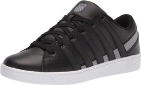 img 4 attached to 👟 K-Swiss Ramli Court Sneaker - White Men's Fashion Shoes in Sneakers