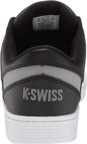 img 2 attached to 👟 K-Swiss Ramli Court Sneaker - White Men's Fashion Shoes in Sneakers