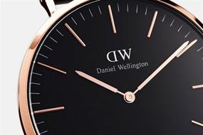 img 1 attached to ⌚ Daniels Wellington Classic St Mawes Watch with Italian Brown Leather Band