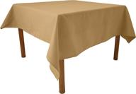 🔥 wrinkle-resistant sandalwood weavric tablecloth - anti-shrink technology logo