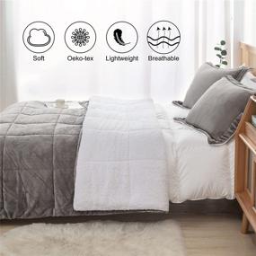 img 3 attached to Seward Park Ultra Soft Comforter Alternative