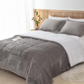 img 4 attached to Seward Park Ultra Soft Comforter Alternative