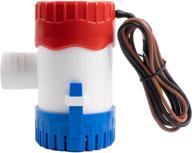 sanuke 1100gph electric bilge pump 12v for boat submersible 💦 marine water pump – high efficiency low noise water pumping accessories логотип
