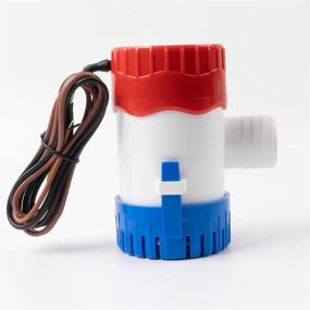 img 3 attached to Sanuke 1100gph Electric Bilge Pump 12V for Boat Submersible 💦 Marine Water Pump – High Efficiency Low Noise Water Pumping Accessories