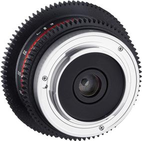 img 2 attached to 📷 Rokinon CV75MFT-B Olympus/Panasonic 7.5mm T3.8 Cine Fisheye Lens for Micro 4/3 Cameras in Black