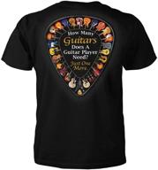 🎸 guitars guitar player t shirt x large men's clothing: stylish and comfortable shirts for music enthusiasts logo