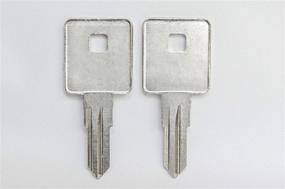img 1 attached to 🔑 Craftsman Tool Box Key Cutting: Two Working Keys for Sears Husky Kobalt Tool Chest (8051-8100, Model# 8066)