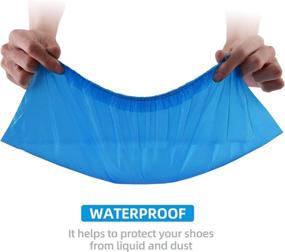 img 1 attached to 🛡️ XZLGUJI Disposable Slip 100 Protection Waterproof: Ultimate Shield for Maximum Safety