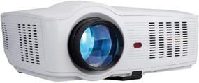 img 4 attached to Transform Your Home Entertainment with the RCA Roku Smart Android Wi-Fi Home Projector RPJ138
