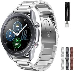 img 4 attached to Ремешок Intoval для Samsung Galaxy Watch 3 41 мм / Watch 42 мм / Active 2 / Active 1 / Gear Sport.