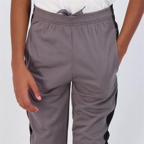 img 1 attached to 👖 Real Essentials Boys Jogger Sweatpants 3-Pack: Active Athletic Casual Pants with Convenient Pockets