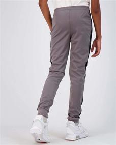 img 2 attached to 👖 Real Essentials Boys Jogger Sweatpants 3-Pack: Active Athletic Casual Pants with Convenient Pockets