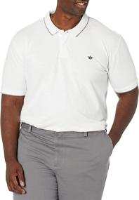 img 2 attached to Dockers Smart Pique Performance Black Men's Clothing and Shirts