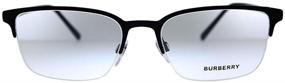 img 2 attached to Burberry BE1323 Eyeglasses Black Rubber