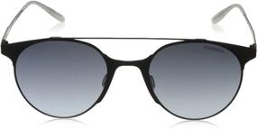 img 3 attached to Carrera CA115/S Round Sunglasses, 🕶️ Matte Grey/Blue, 50 mm – Enhanced SEO